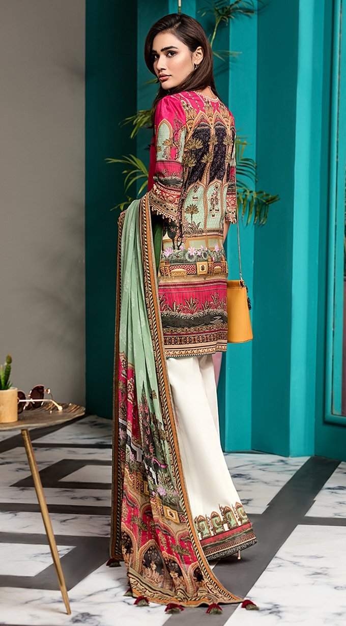 Carla | VL20-07B  | Anaya by Kiran Chaudhry | Viva Lawn'20
