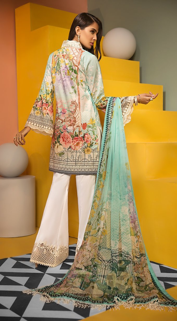 Juliana | VL20-08A  | Anaya by Kiran Chaudhry | Viva Lawn'20