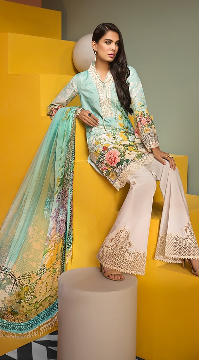 Juliana | VL20-08A  | Anaya by Kiran Chaudhry | Viva Lawn'20