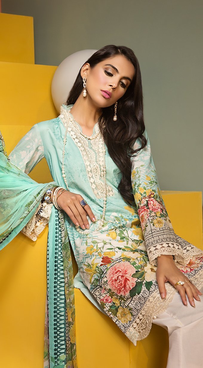 Juliana | VL20-08A  | Anaya by Kiran Chaudhry | Viva Lawn'20