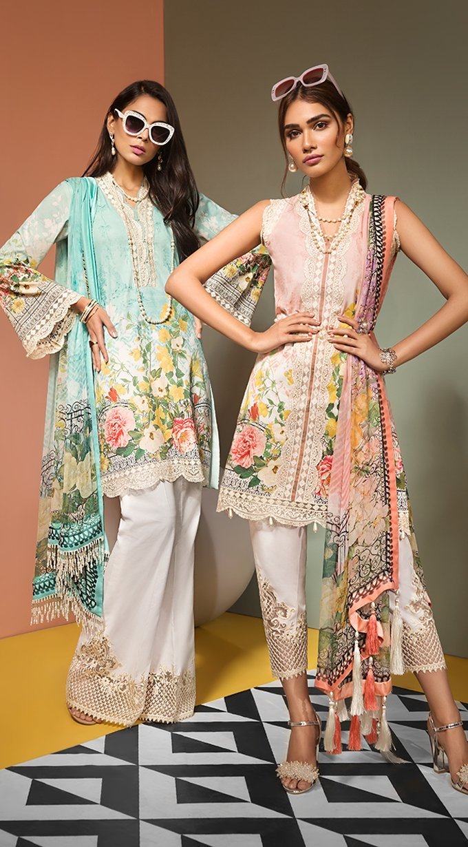Juliana | VL20-08A  | Anaya by Kiran Chaudhry | Viva Lawn'20
