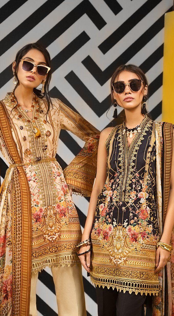 Maria | VL20-10B  | Anaya by Kiran Chaudhry | Viva Lawn'20