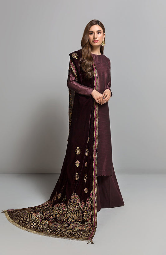 VS-01 (Baroque Velvet Shawls Collection)