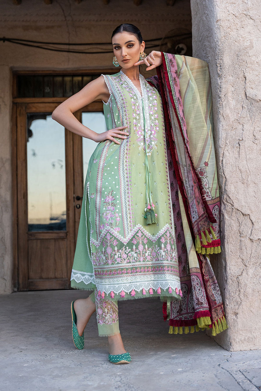 VT22 - 7B | Sobia Nazir | Vital Lawn Collection 2022