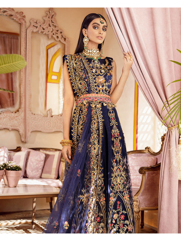 Sahiba WD-05 (Embroidered Net 3 Pc) | Gulaal | Luxury Formals | Wedding Collection