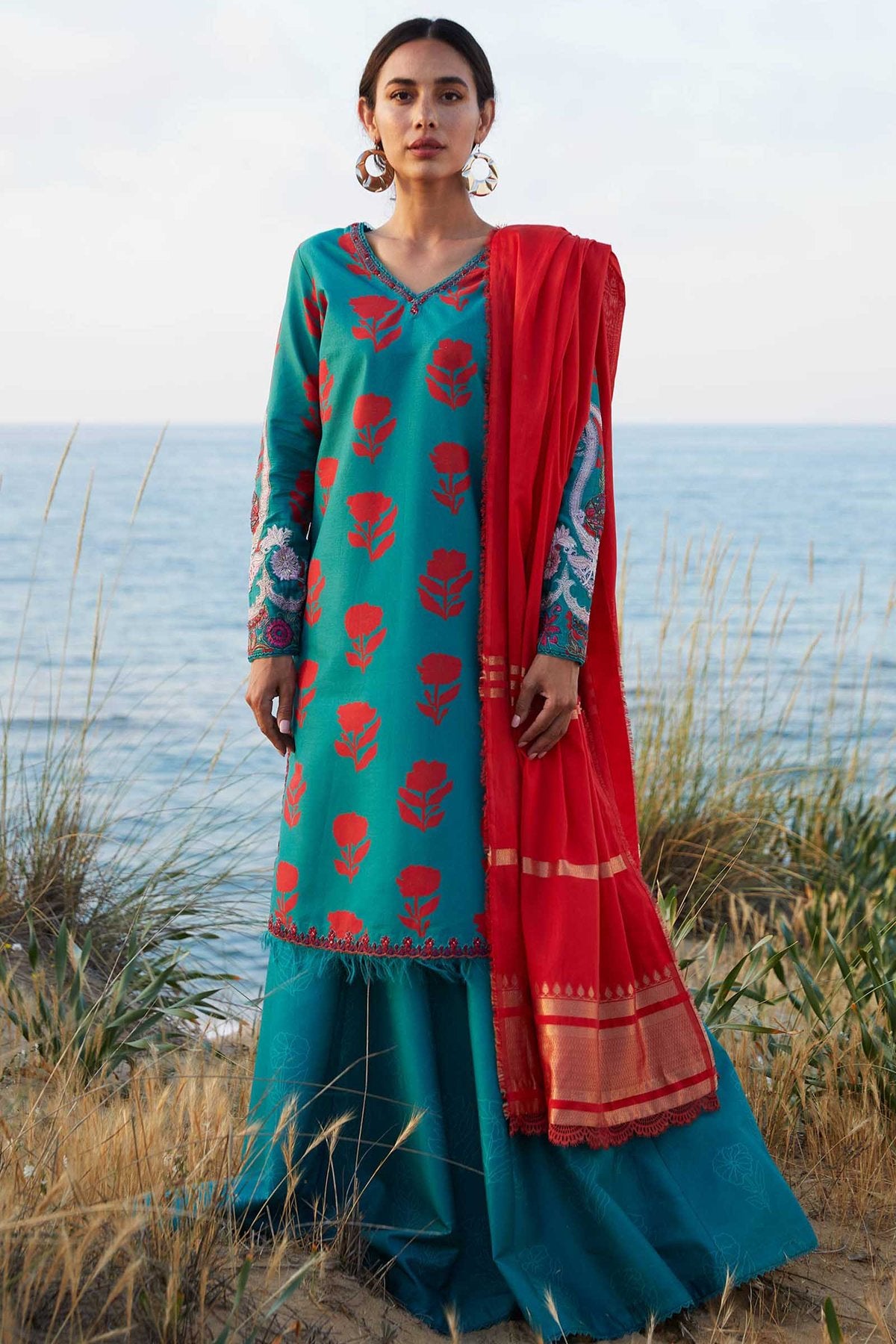 ZCE21-2B | Zara Shahjahan | Coco Luxury Lawn Collection 2021