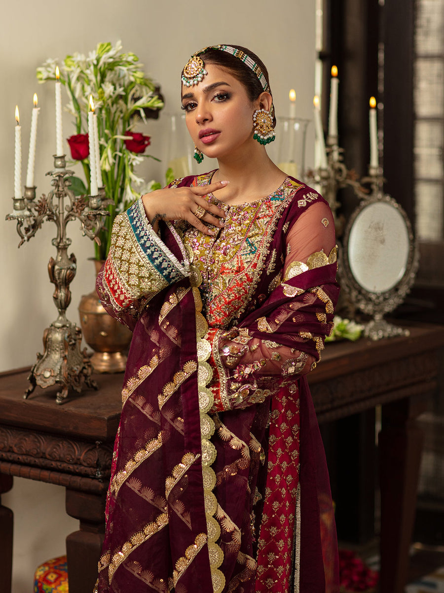 Zeenia | Maryam Hussain | Unstitched Wedding Collection 2022