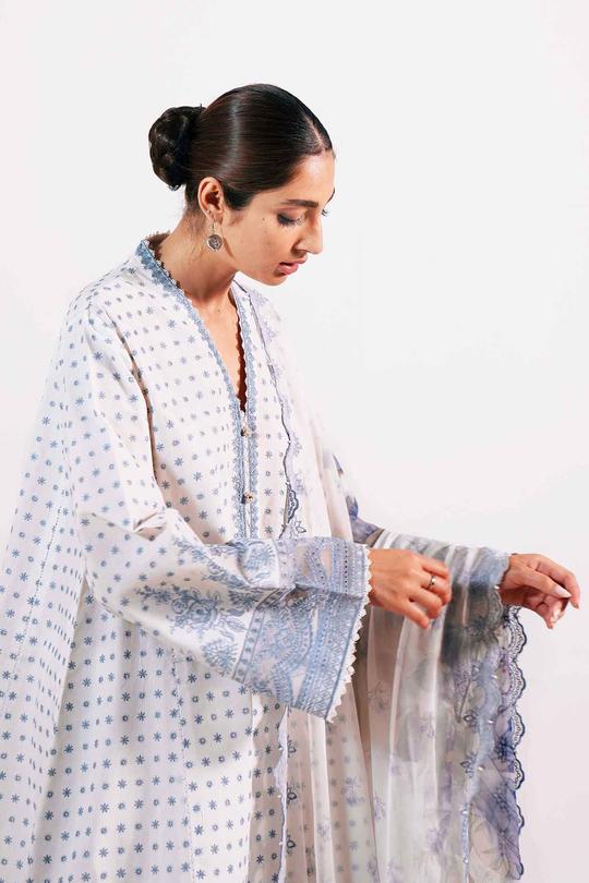 Zubaida A | Zara Shahjahan | Lawn 2021