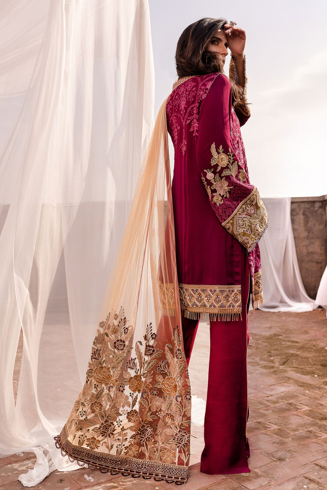 Look 01 | Aik Atelier | Bahaar Unstitched Spring 2020 Collection