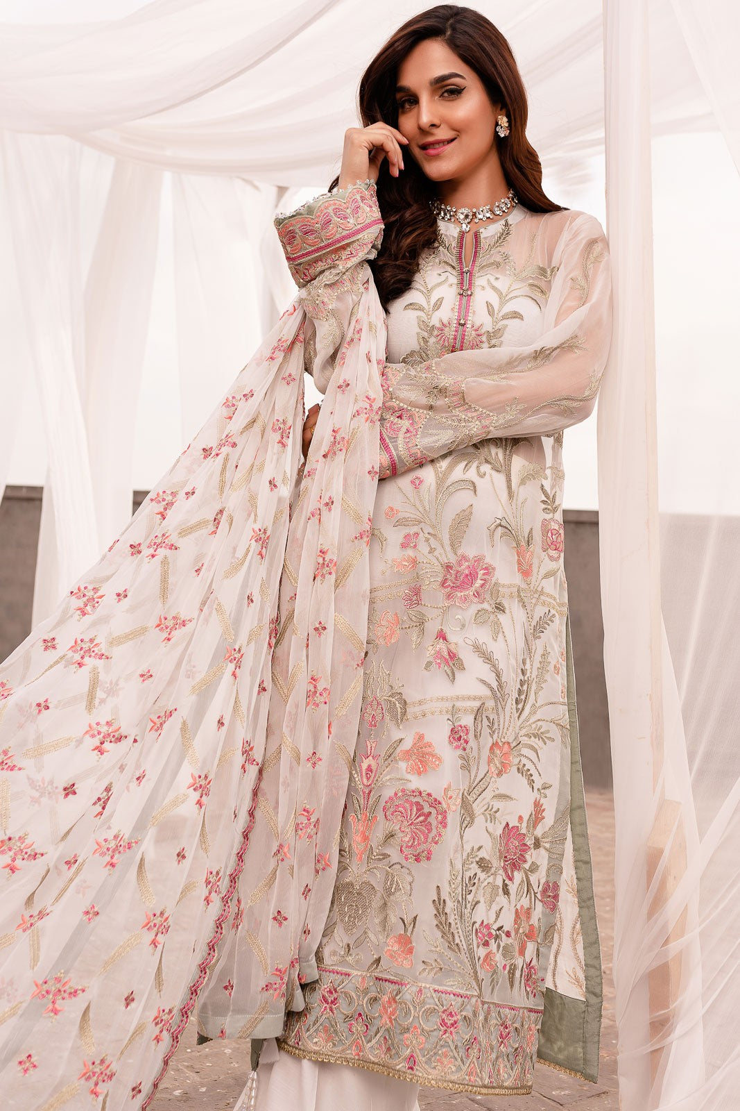 Look 02 | Aik Atelier | Bahaar Unstitched Spring 2020 Collection