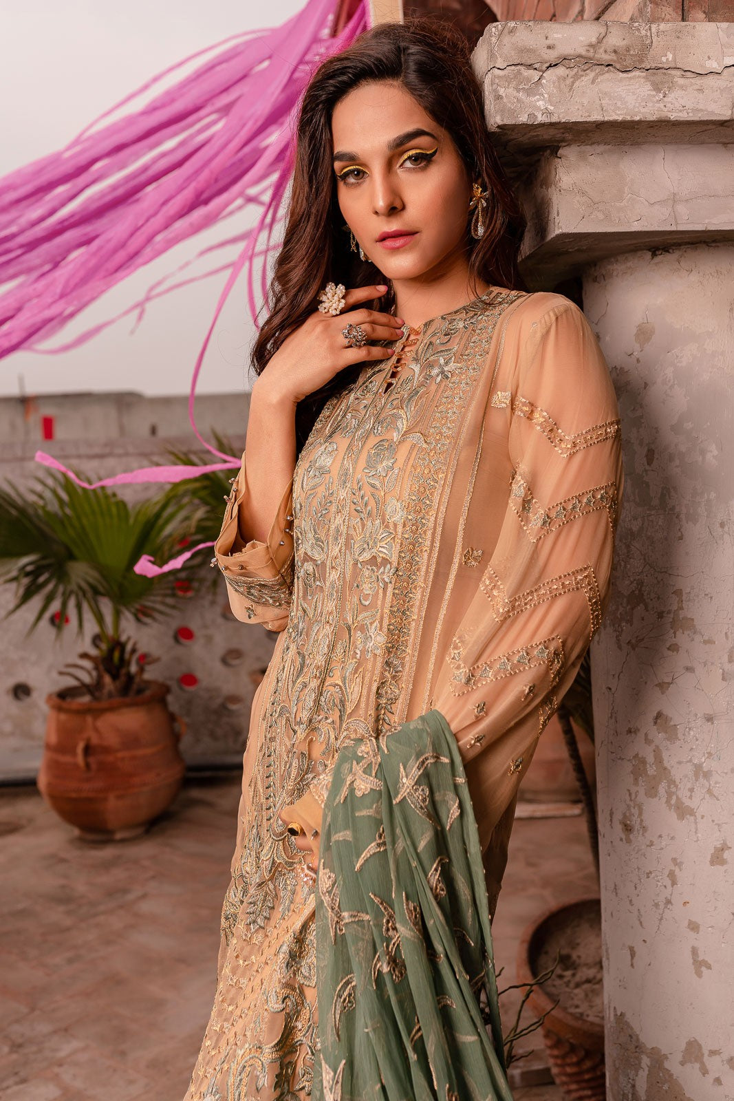 Look 08 | Aik Atelier | Bahaar Unstitched Spring 2020 Collection