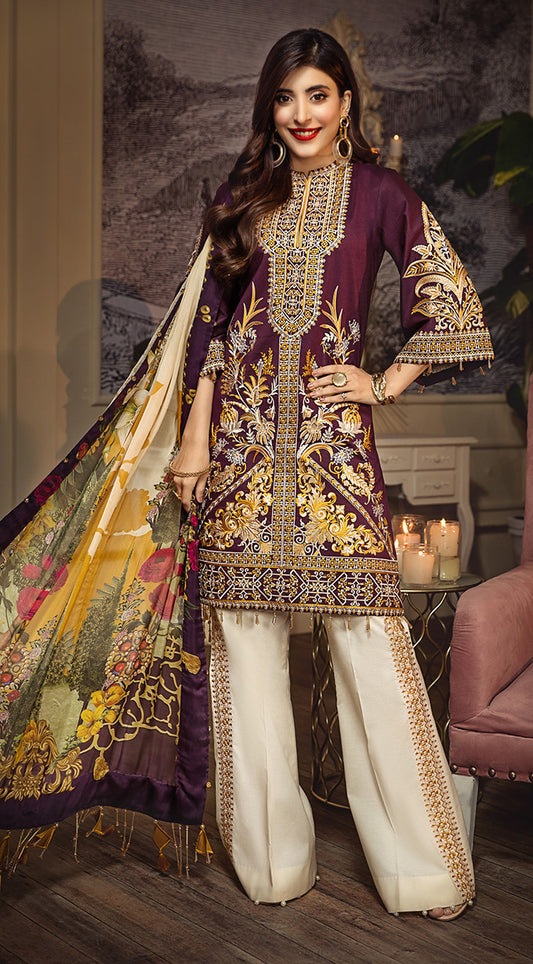 Melanie | Anaya by Kiran Chaudhry | La Jardin d'Eden | Luxury Lawn'20
