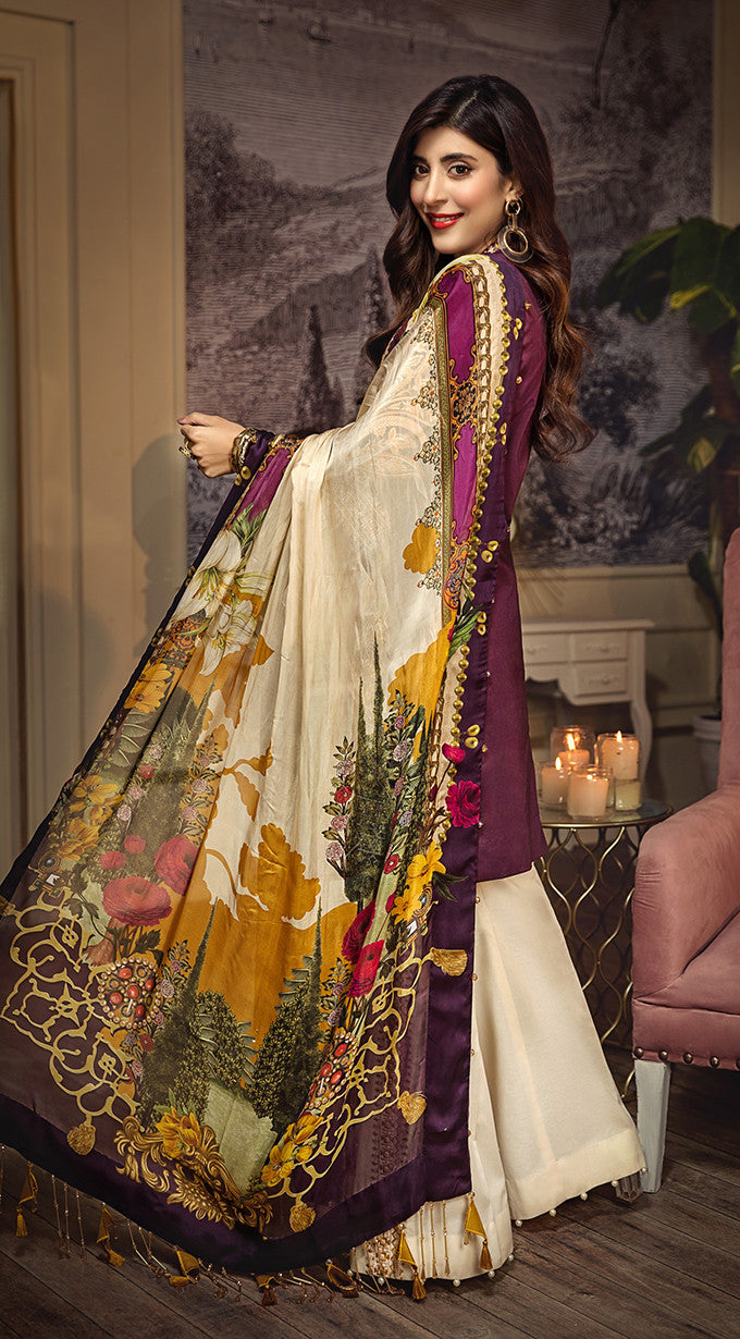Melanie | Anaya by Kiran Chaudhry | La Jardin d'Eden | Luxury Lawn'20
