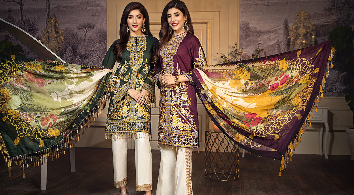 Melanie | Anaya by Kiran Chaudhry | La Jardin d'Eden | Luxury Lawn'20