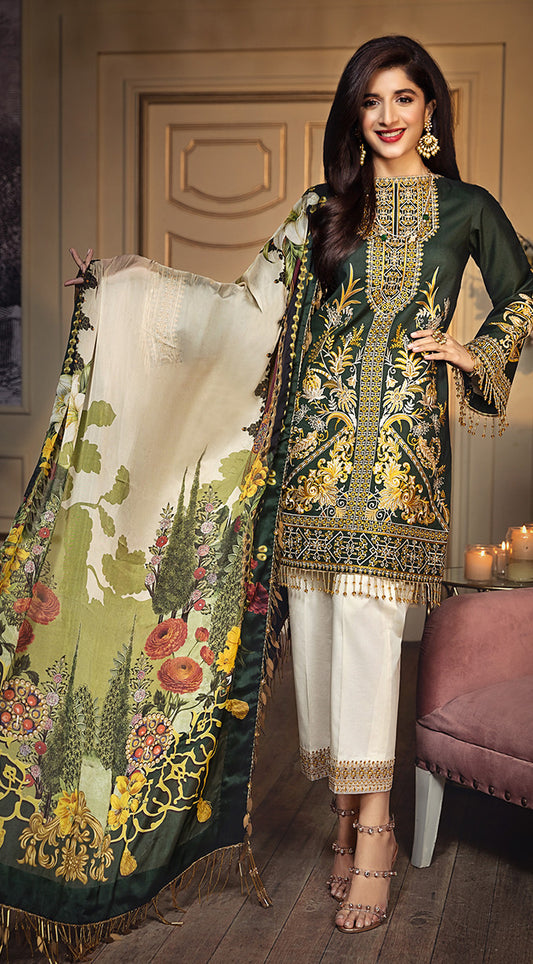 Janelle | Anaya by Kiran Chaudhry | La Jardin d'Eden | Luxury Lawn'20