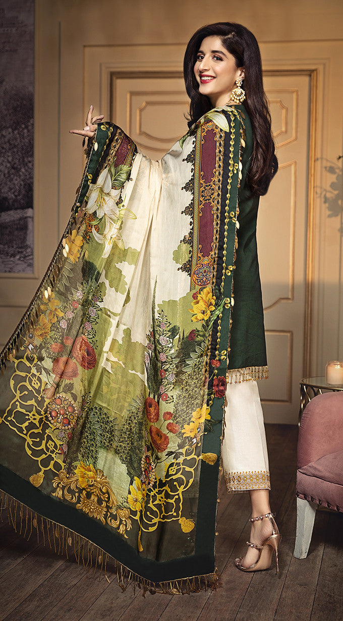 Janelle | Anaya by Kiran Chaudhry | La Jardin d'Eden | Luxury Lawn'20