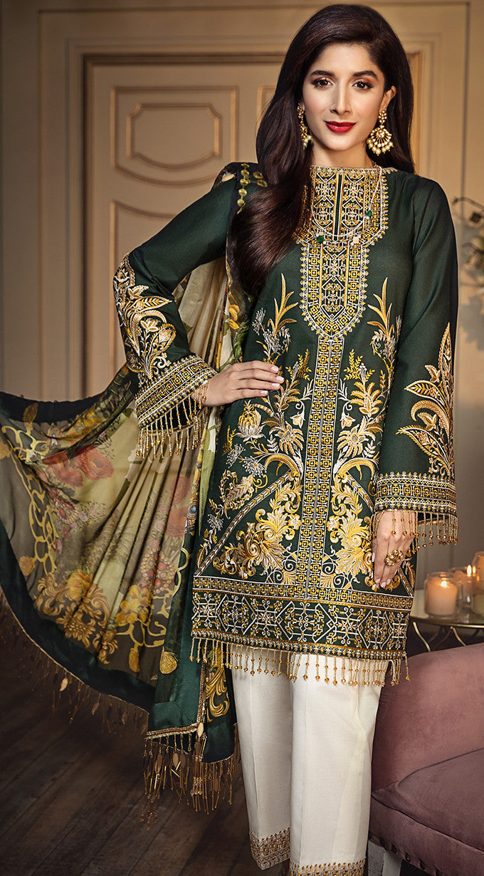 Janelle | Anaya by Kiran Chaudhry | La Jardin d'Eden | Luxury Lawn'20