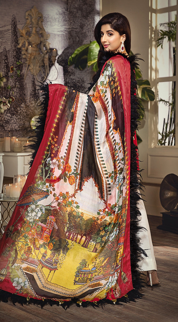 Clarissa | Anaya by Kiran Chaudhry | La Jardin d'Eden | Luxury Lawn'20