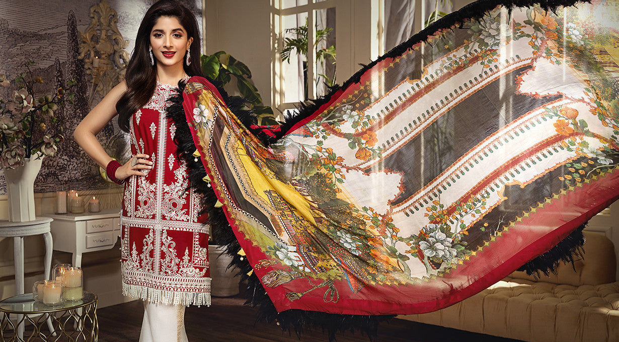 Clarissa | Anaya by Kiran Chaudhry | La Jardin d'Eden | Luxury Lawn'20
