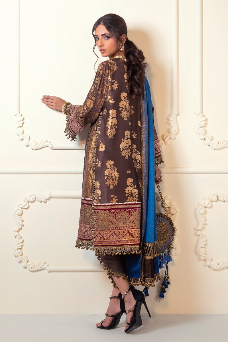 B201-006B-CS | Sana Safinaz | Karnool Block Print Collection'20