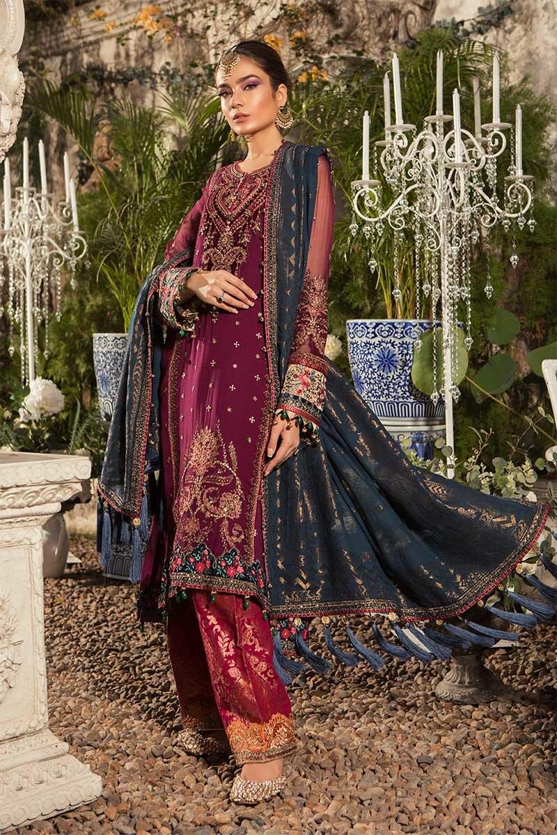 Deep Magenta and Teal (BD-1605)