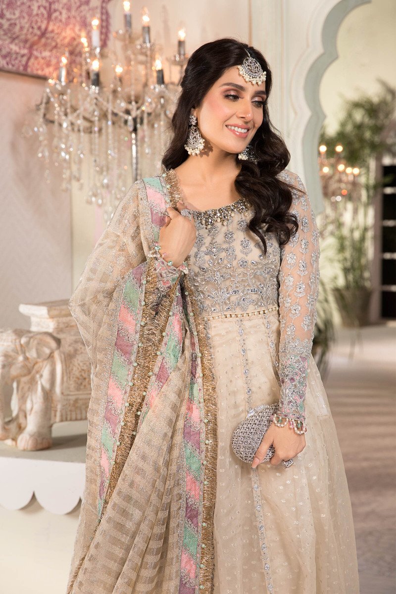 Pearl White (BD-2208) | Maria B | Mbroidered Heritage Festive Collection 2021