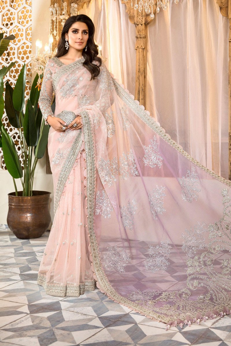 Rose Pink and Lilac (BD-2404)| Maria B Mbroidered | Heritage Luxury Festive Formal 2022
