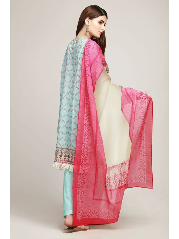 Khaadi-BF19103 (Green)