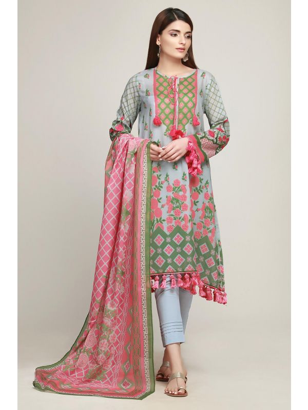 Khaadi-BF19104 (Grey)