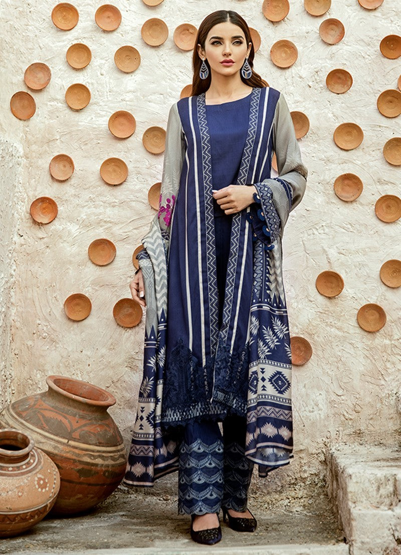 02 - Navy Sharm (Iznik Winter Collection)