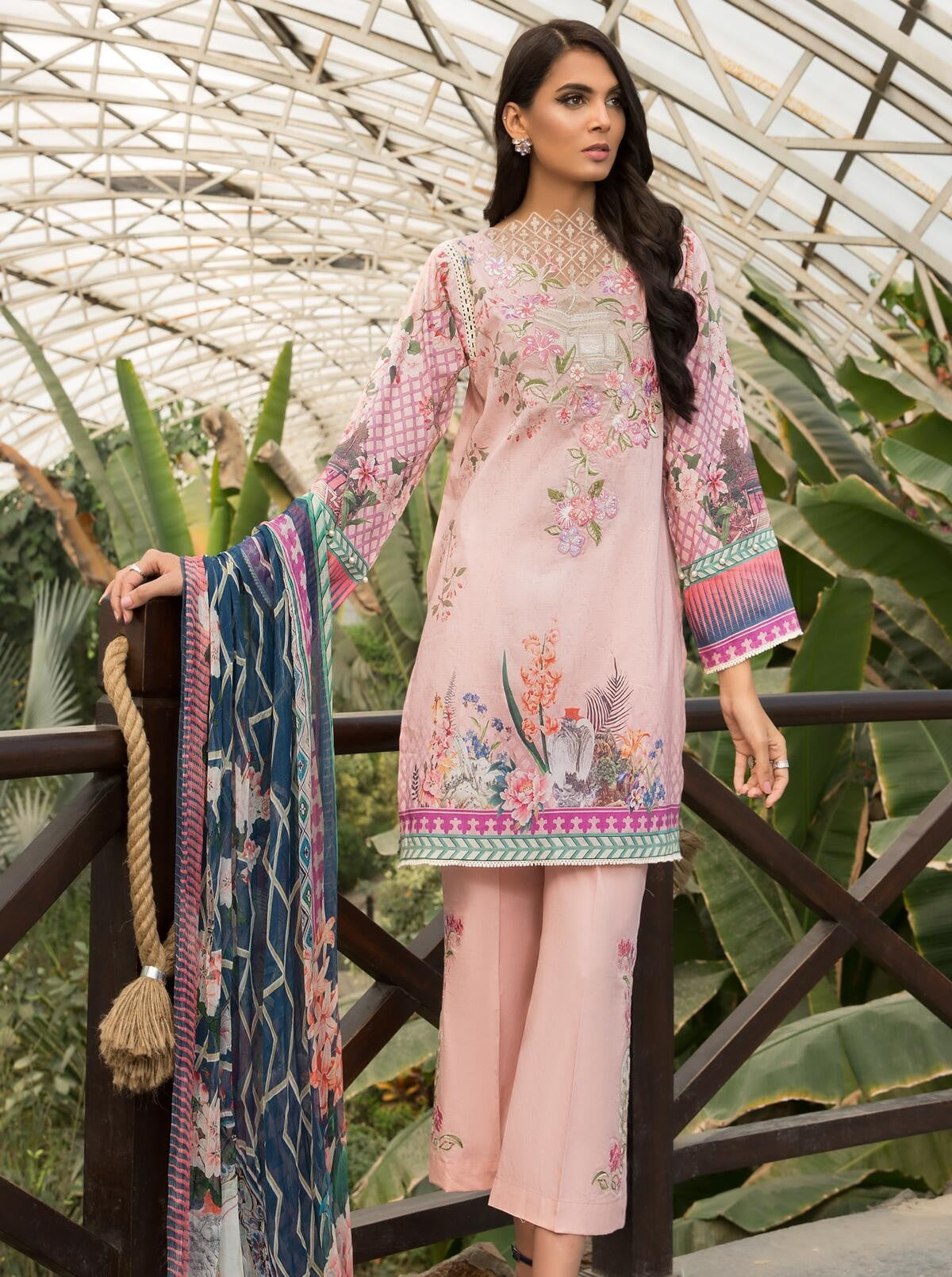 Camellia Blush (Lawn - 3 Piece) by Beech Tree