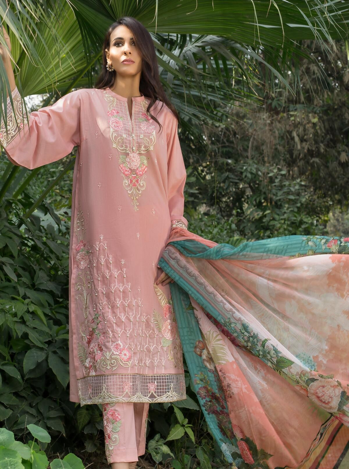 Pink Plush (Lawn - 3 Piece) by Beech Tree