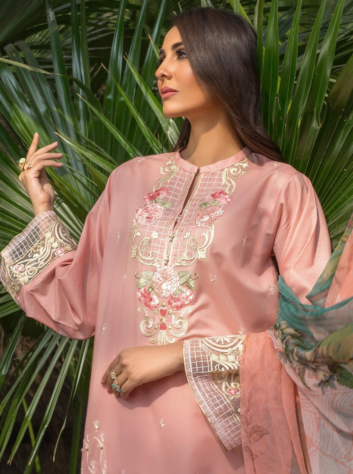 Pink Plush (Lawn - 3 Piece) by Beech Tree