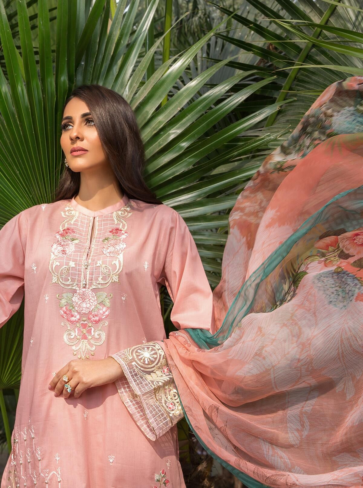 Pink Plush (Lawn - 3 Piece) by Beech Tree