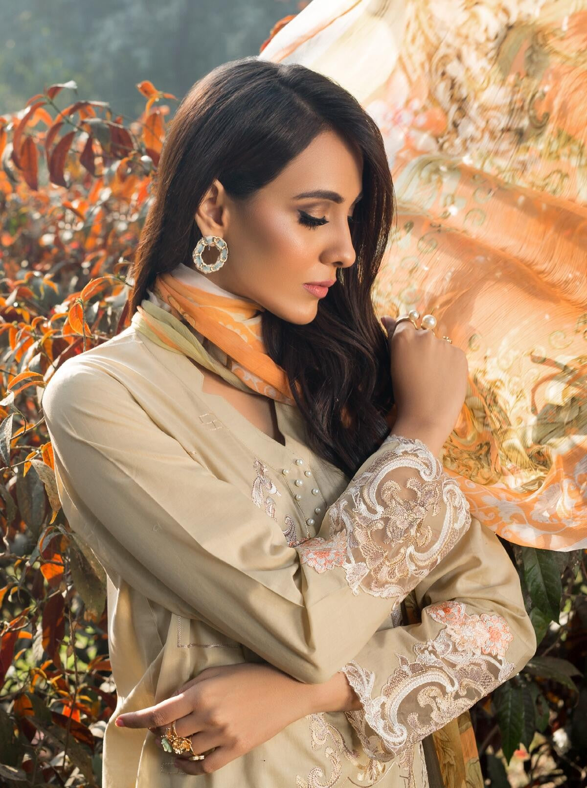 Salmon Spark (Lawn - 3 Piece) by Beech Tree