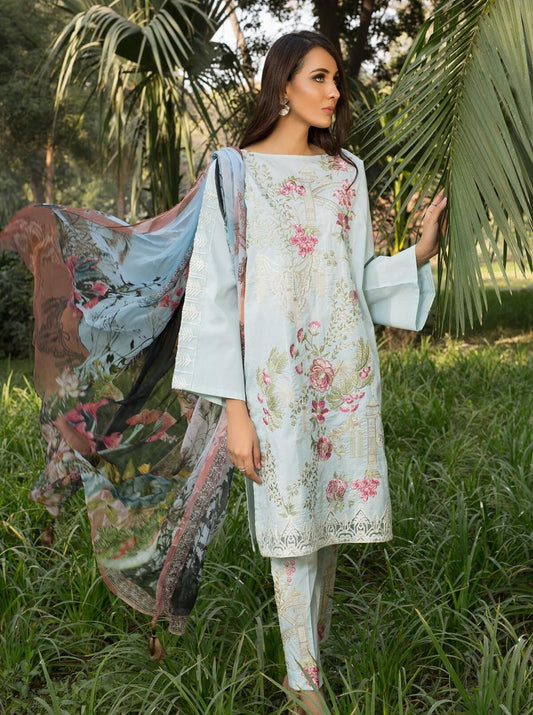 Cerulean Cloud (Lawn - 3 Piece) by Beech Tree