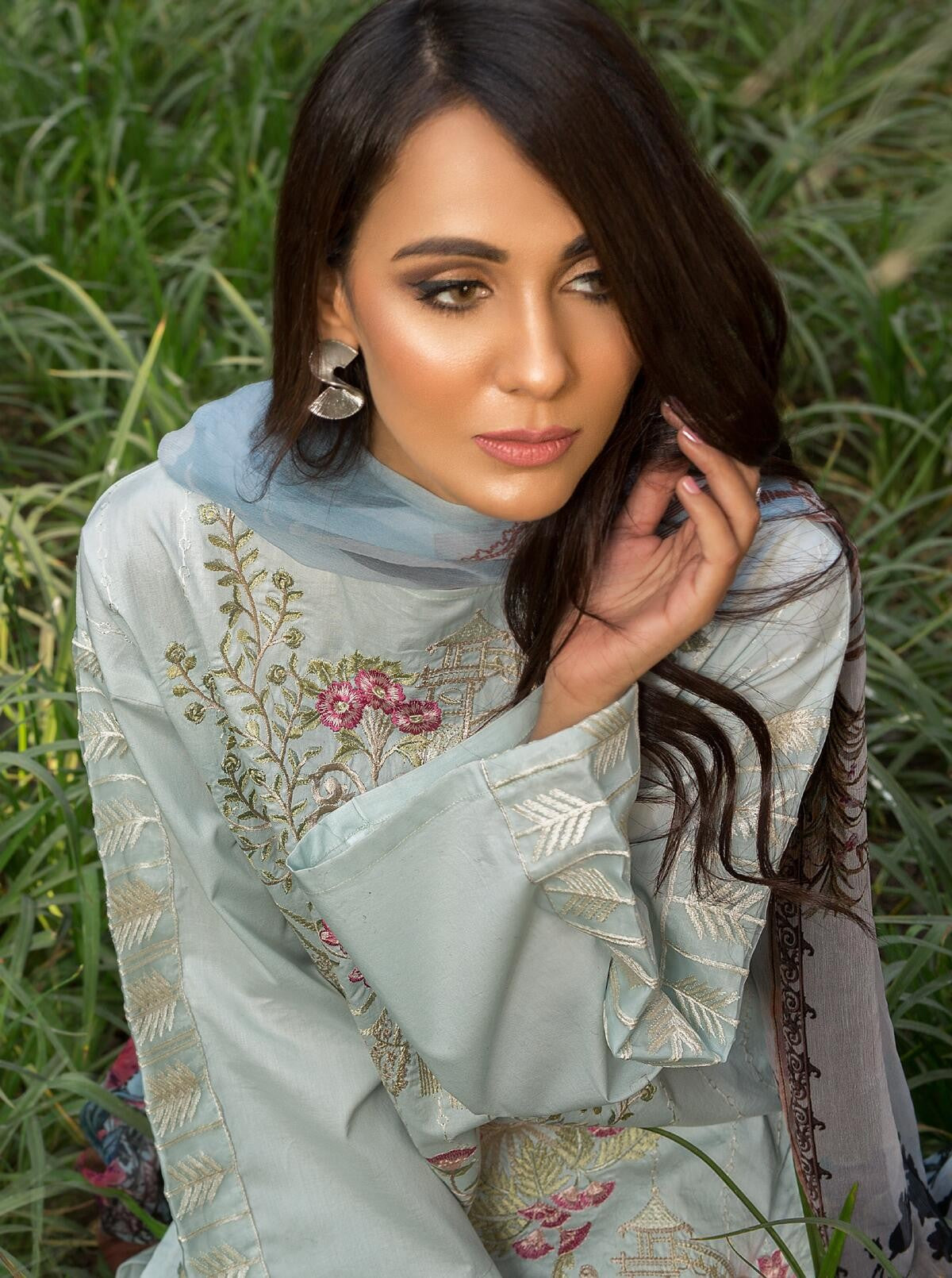 Cerulean Cloud (Lawn - 3 Piece) by Beech Tree