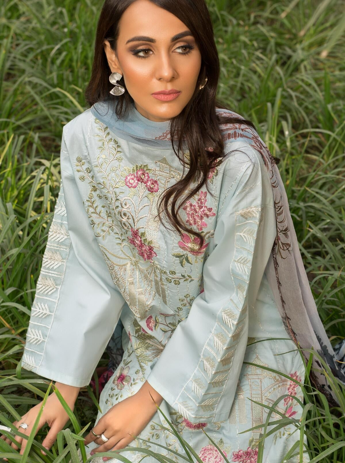 Cerulean Cloud (Lawn - 3 Piece) by Beech Tree