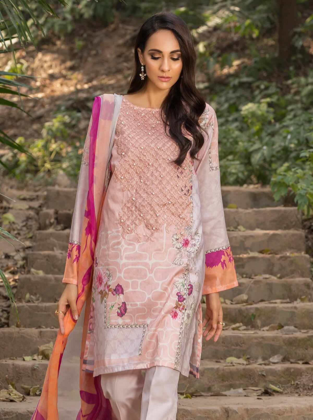 Jovial Florals (Lawn - 3 Piece) by Beech Tree