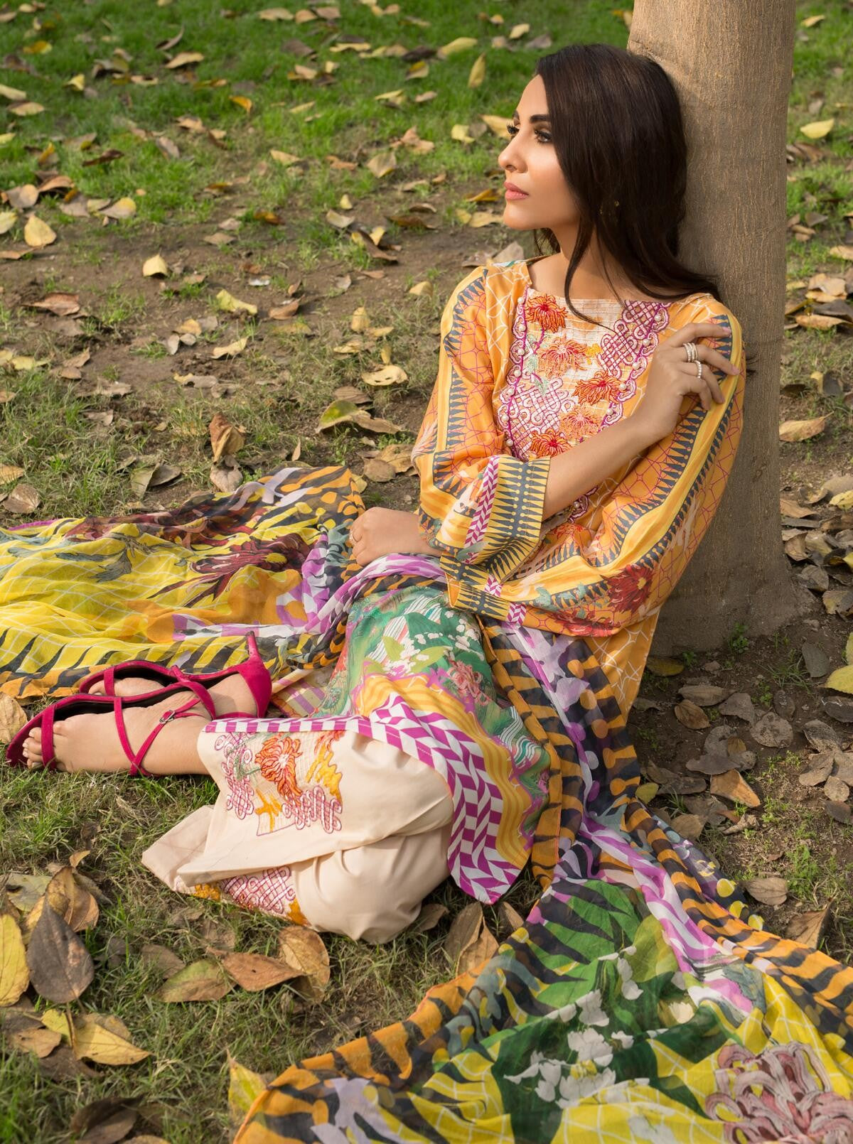 Mustard Fields Lawn (3 Piece) by Beech Tree