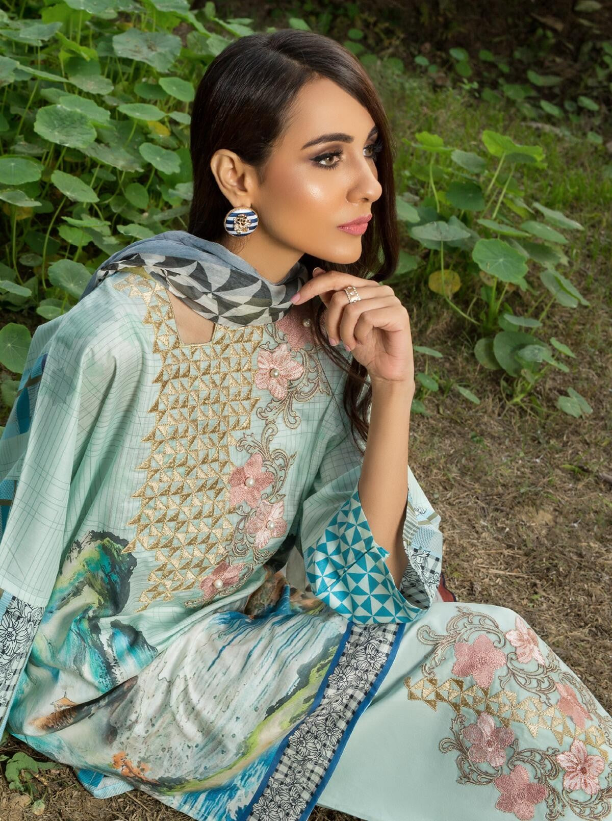 Aqua Bay (3 Piece) by Beech Tree