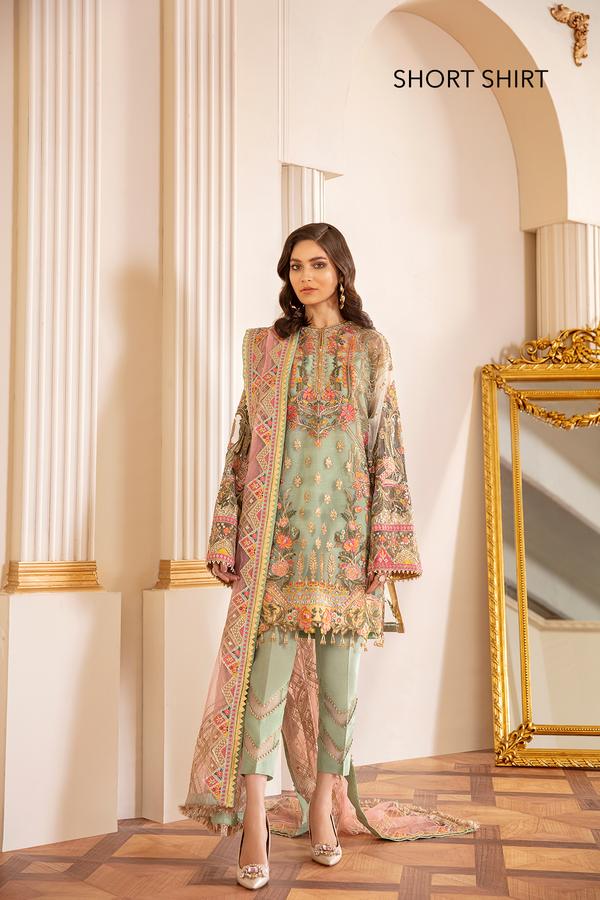 Capri Sea | Baroque | Chantelle | Embroidered Chiffon