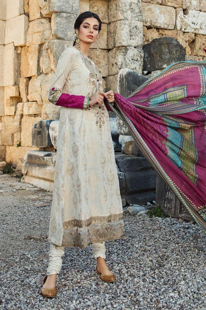 Unstitched Lawn 03-A