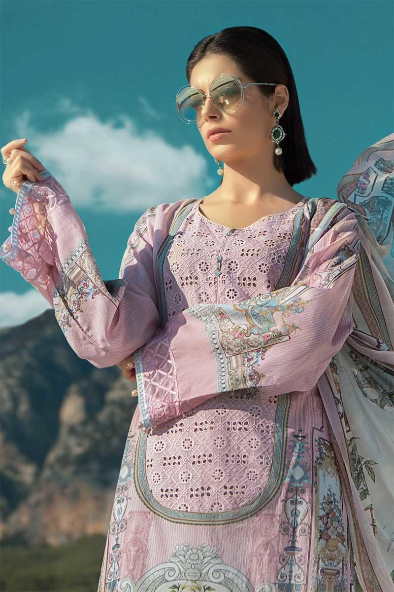 Unstitched Lawn 08-B