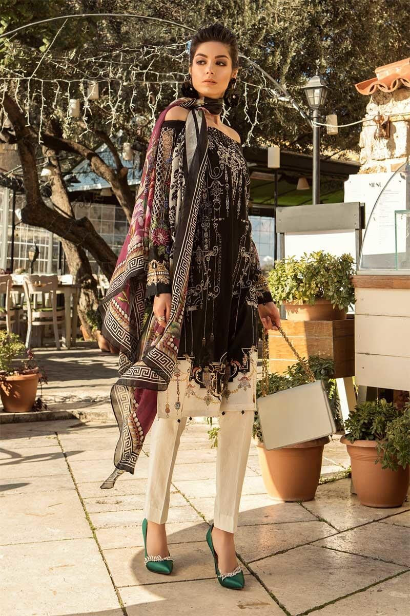 Unstitched Lawn 14-A