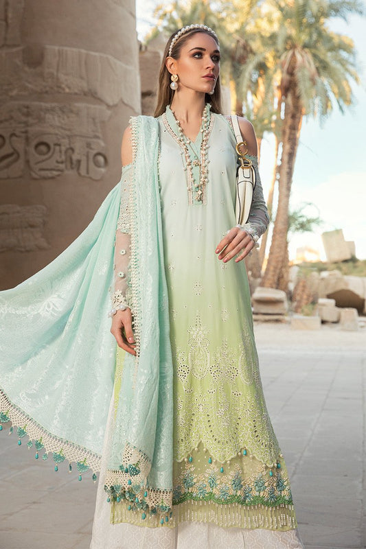 D-2001-B | Maria B. | Unstitched Fabrics | Spring Summer Lawn'20