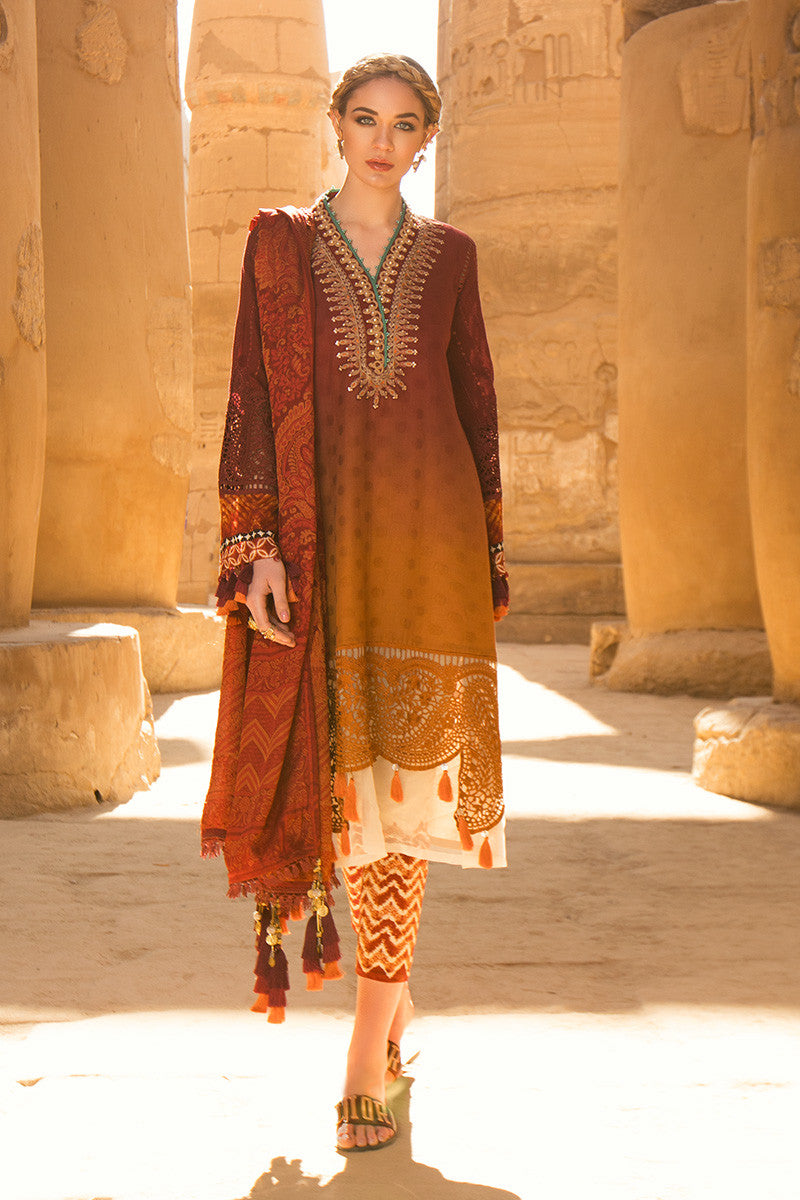 D-2005-B | Maria B. | Unstitched Fabrics | Spring Summer Lawn'20