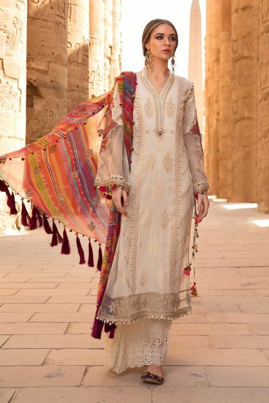 D-2006-A | Maria B. | Unstitched Fabrics | Spring Summer Lawn'20