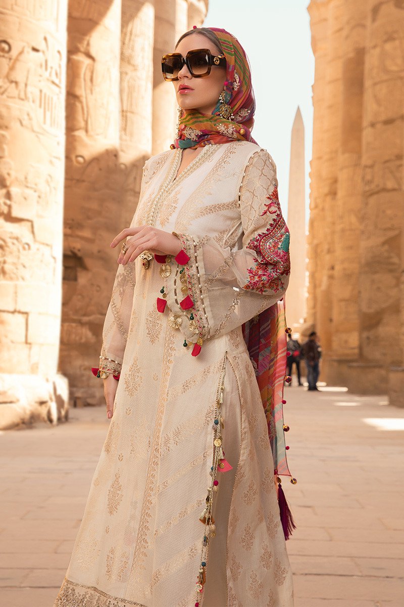 D-2006-A | Maria B. | Unstitched Fabrics | Spring Summer Lawn'20