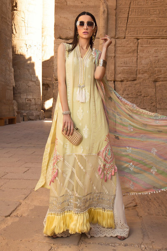 D-2006-B | Maria B. | Unstitched Fabrics | Spring Summer Lawn'20